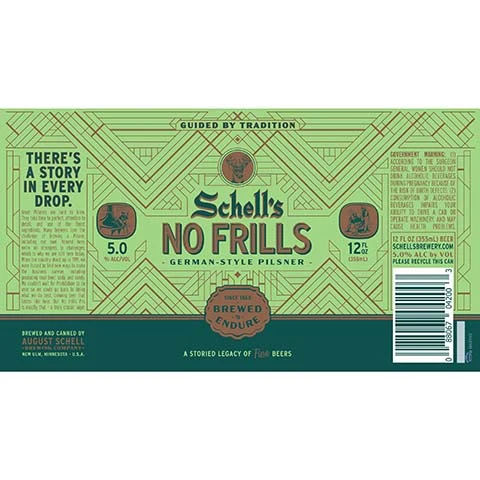Schell's No Frills German Pilsner