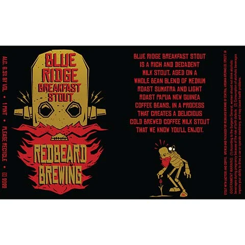 Redbeard Blue Ridge Breakfast Stout