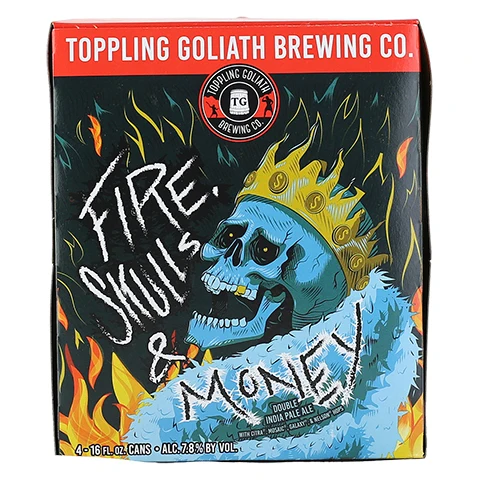 Toppling Goliath Fire, Skulls, & Money DIPA