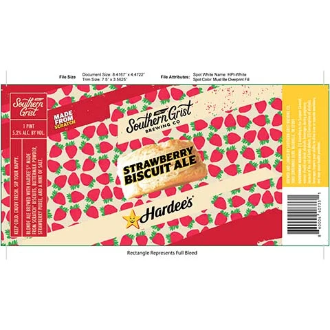 Southern Grist Strawberry Biscuit Ale
