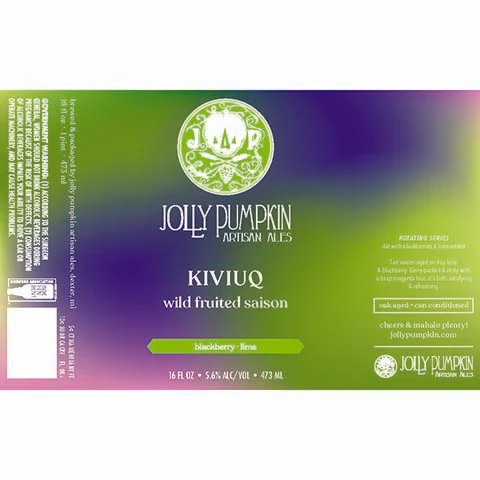 Jolly Pumpkin Kiviuq Wild Fruited Saison