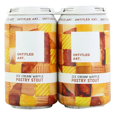 Untitled Art Ice Cream Waffle Pastry Stout