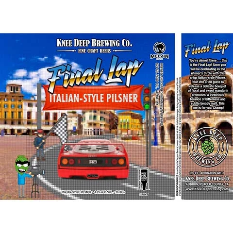 Knee Deep Final Lap Pilsner