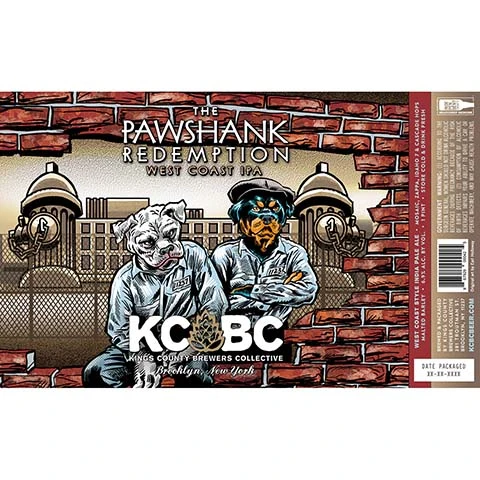 Kings County Brewers Collective The Pawshank Redemption IPA