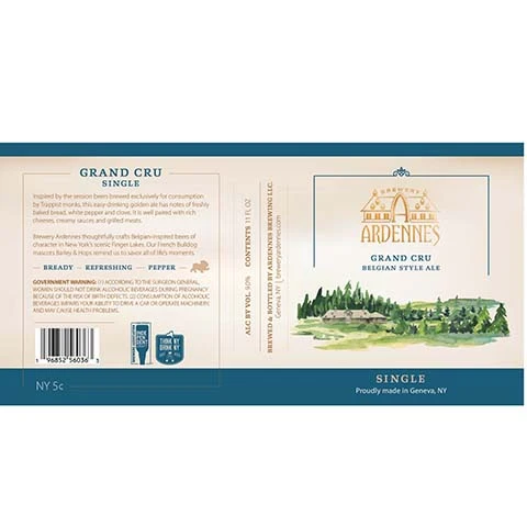 Ardennes Grand Cru Single Belgian Ale