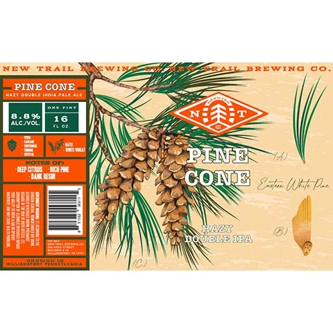 New Trail Pine Cone Hazy DIPA