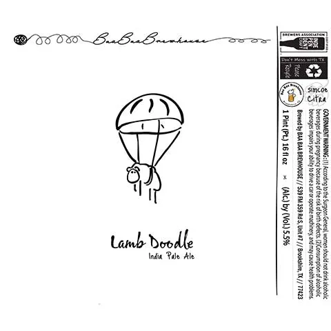 Baa Baa Lamb Doodle IPA