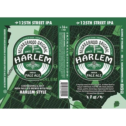 Harlem 125th Street Neighborhood Original IPA