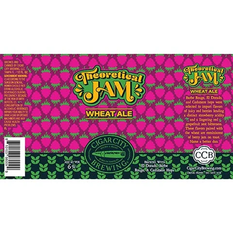 Cigar City Theoretical Jam Wheat Ale