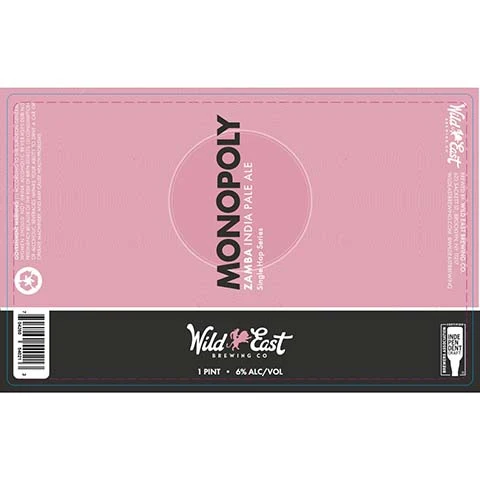 Wild East Monopoly Zamba IPA
