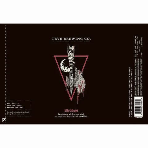 TRVE Bloodaxe Farmhouse Ale