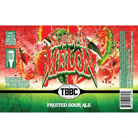 Tampa Bay Slaughtermelon Fruited Sour Ale