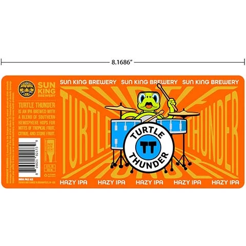 Sun King Turtle Thunder Hazy IPA