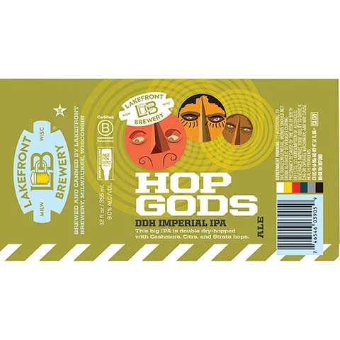 Lakefront Hop Gods DDH Imperial IPA