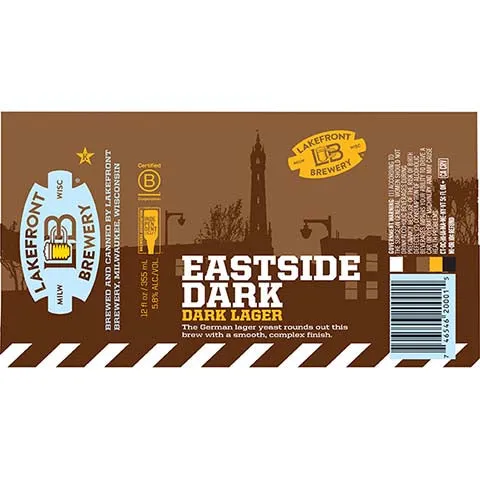 Lakefront Eastside Dark Lager