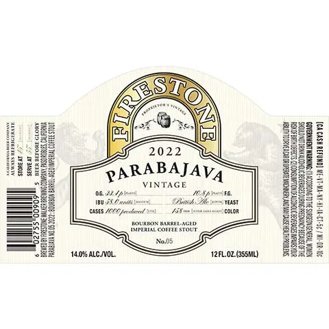 Firestone Walker Parabajava Imperial Coffee Stout (2022)