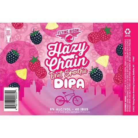 Flying Bison Hazy Chain Fruit Smoothie DIPA