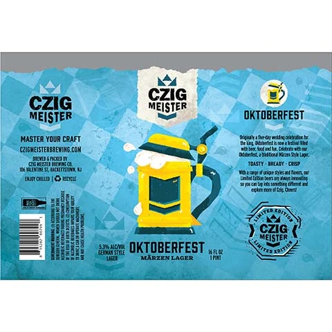 Czig Meister Oktoberfest Marzen Lager