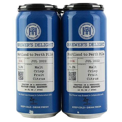 Ground Breaker Delight 004 - Portland to Perth Pilsner