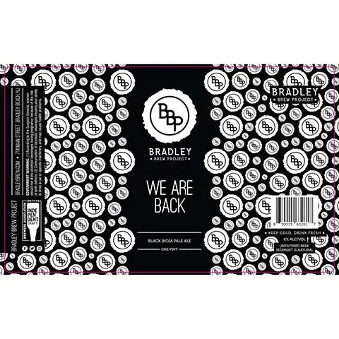 Bradley We Are Back Black IPA