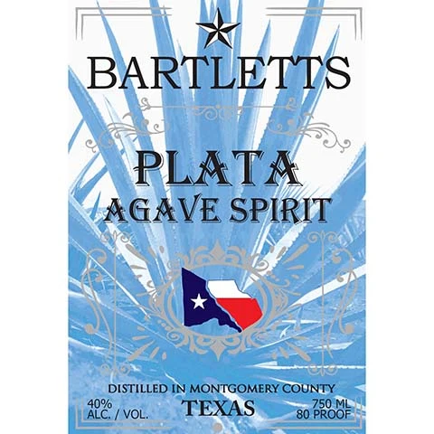 Bartletts Plata Agave Spirit