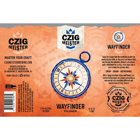 Czig Meister Wayfinder Pilsner