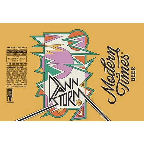 Modern Times Dawn Storm Hazy DIPA
