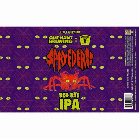 Oliphant Spryeders! Red Rye IPA