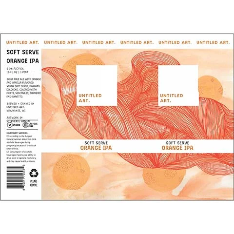 Untitled Art Soft Serve Orange IPA