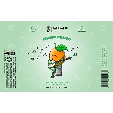 Sasquatch Tanjo Banjo Tart Ale