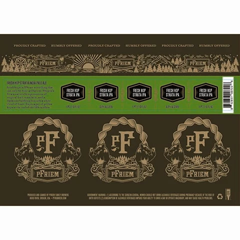 pFriem Fresh Hop Strata IPA