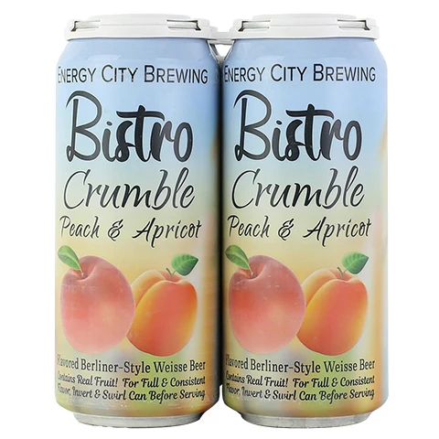 Energy City Bistro Peach & Apricot Crumble Sour