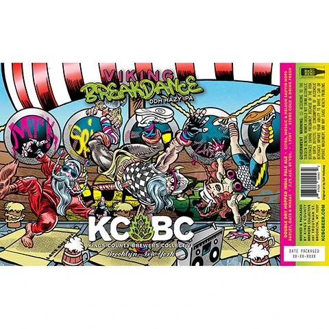 Kings County Brewers Collective Viking Breakdance DDH Hazy IPA