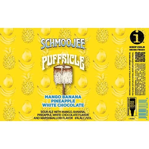 Imprint Beer Puffsicle Mango Banana Pineapple White Chocolate Sour Ale