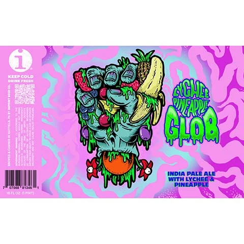Imprint Beer Lychee Pineapple Glob IPA