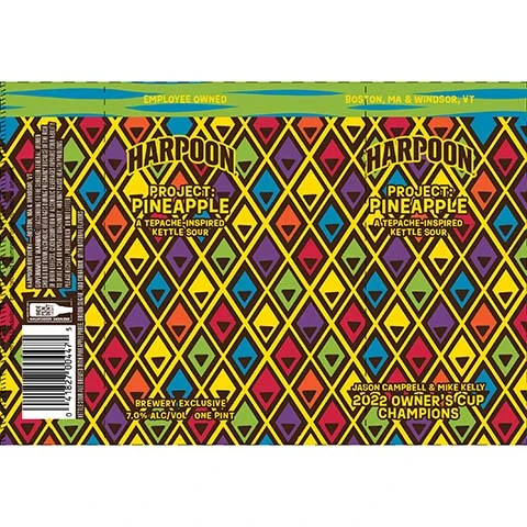 Harpoon Projects Pineapple Kettle Sour Ale