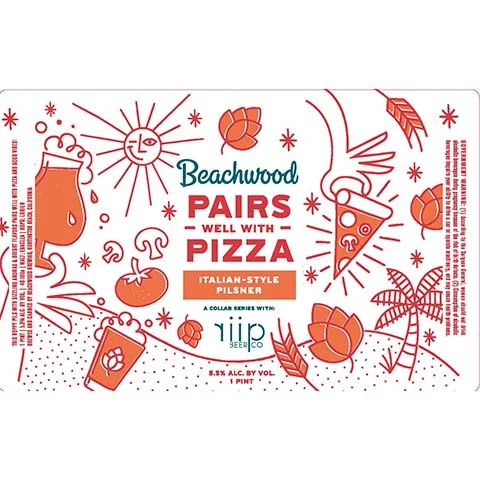 Beachwood Pairs Well with Pizza Pilsner