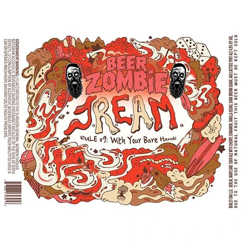 Burley Oak Beer Zombie Jream Rule #9 Sour Ale