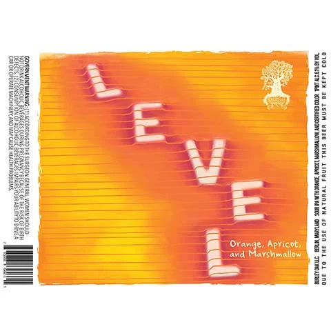 Burley Oak Level Orange, Apricot, Marshmallow Sour IPA