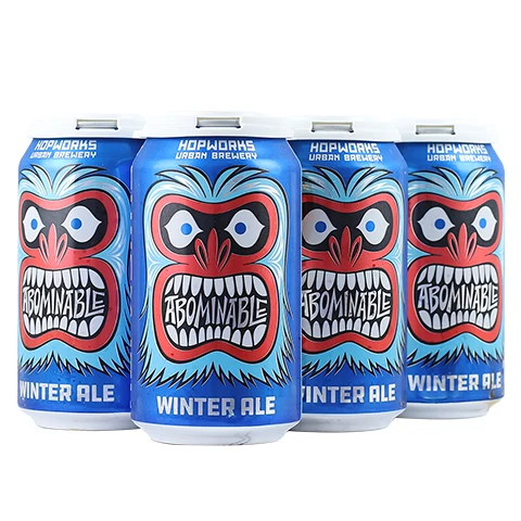 Hopworks Urban Brewery Abominable Winter Ale