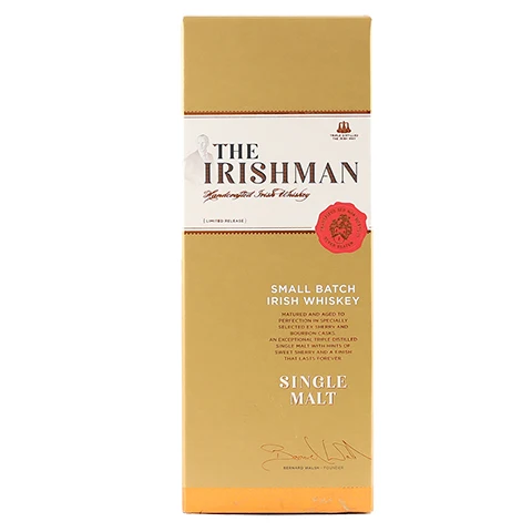 The Irishman Small Batch Single Malt Irish Whiskey
