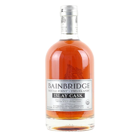 Brainbridge Battle Point Two Islands Islay Cask Straight Wheat Whiskey