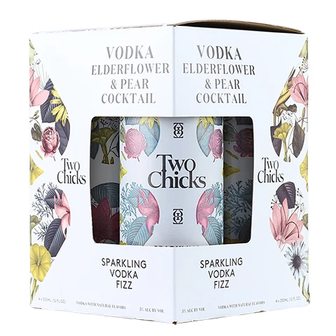 Two Chicks Sparkling Vodka Fizz