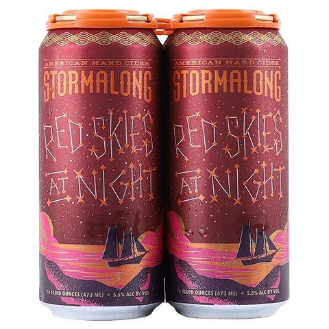 Stormalong Red Skies At Night Cider