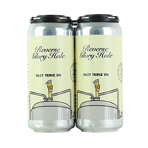 Local Craft Beer Reverse Glory Hole Triple IPA