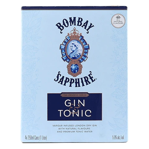 Bombay Sapphire Gin & Tonic