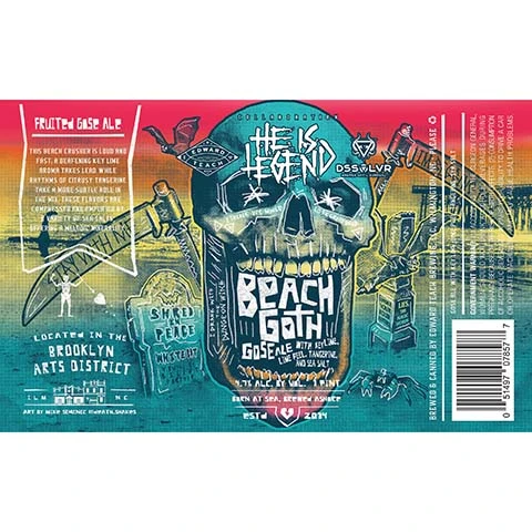 Edward Teach Beach Goth Gose Ale