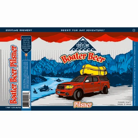 Eddyline Boater Beer Pilsner