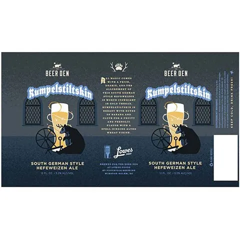 The Beer Den Rumpelstiltskin Hefeweizen Ale