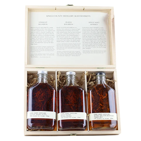 Kings County Distillery Aged Whiskey 3-Pack Gift Set